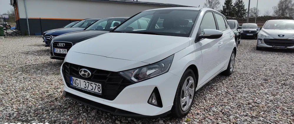 warmińsko-mazurskie Hyundai i20 cena 60000 przebieg: 20700, rok produkcji 2021 z Giżycko